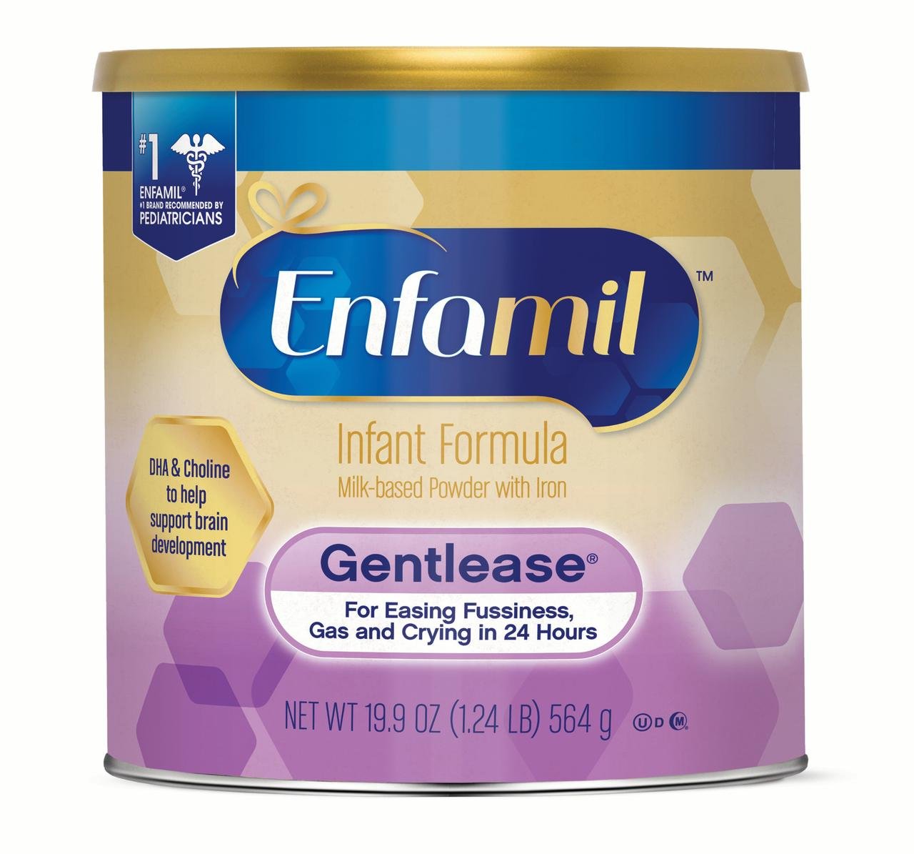 Enfamil Gentlease Infant Formula Powder - 19.9 oz Can